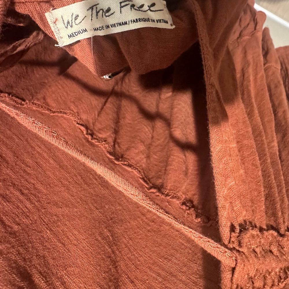 SOLD We The Free Long Sleeve Blouse - Picture 6 of 6